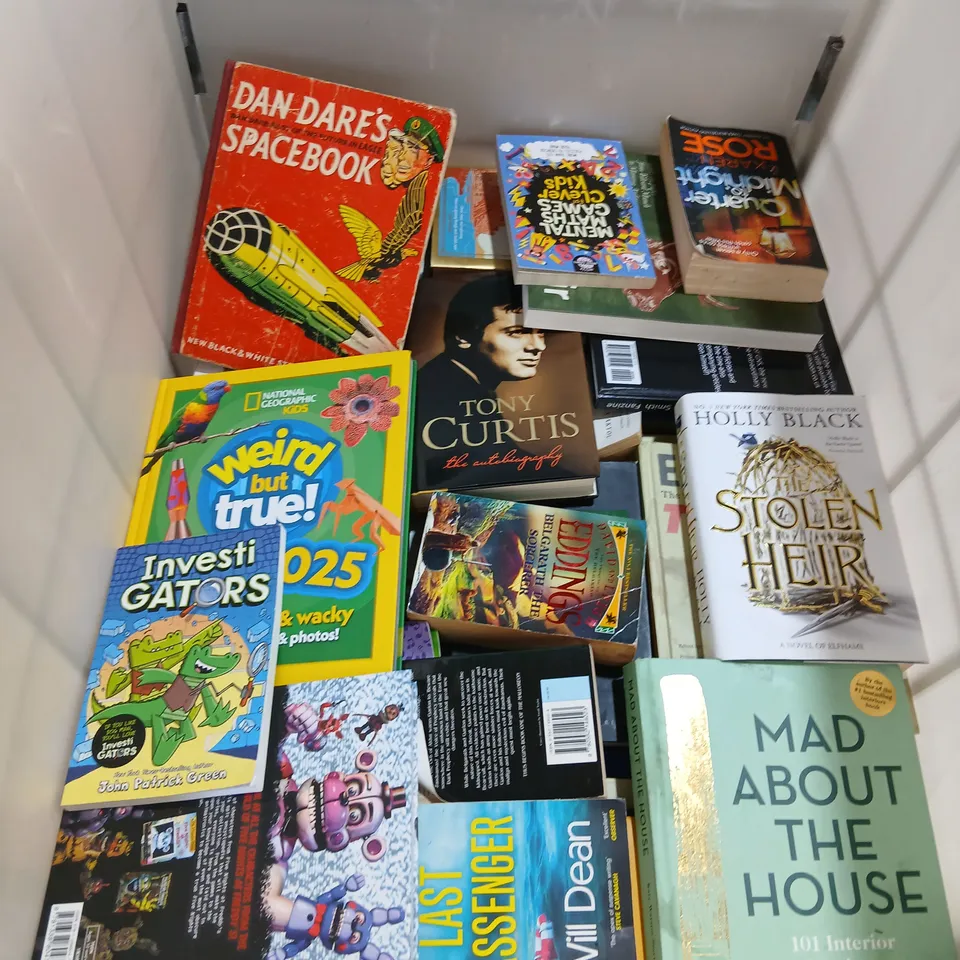 LARGE QUANTITY OF ASSORTED FICTION AND NON FICTION BOOKS