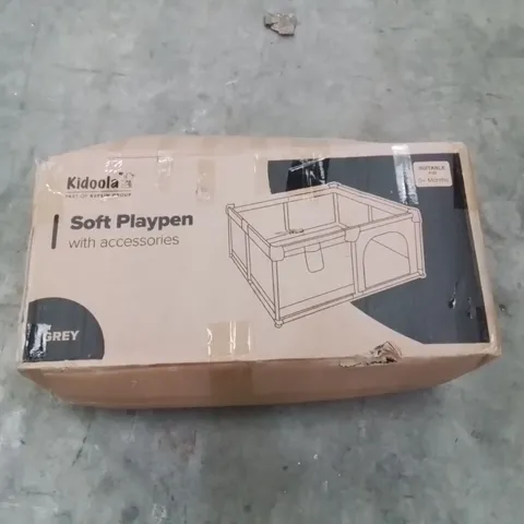 BOXED KIDOOLA SOFT PLAYPEN