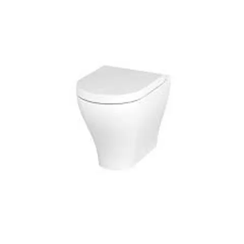 BRAND NEW BOXED ROCA SENSO C/C WC PAN (FOR TURNED TRAP) - WHITE