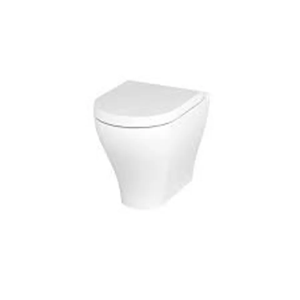 BRAND NEW BOXED ROCA SENSO C/C WC PAN (FOR TURNED TRAP) - WHITE