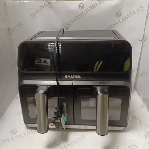 BOXED SALTER DUAL AIR FRYER 7.6L