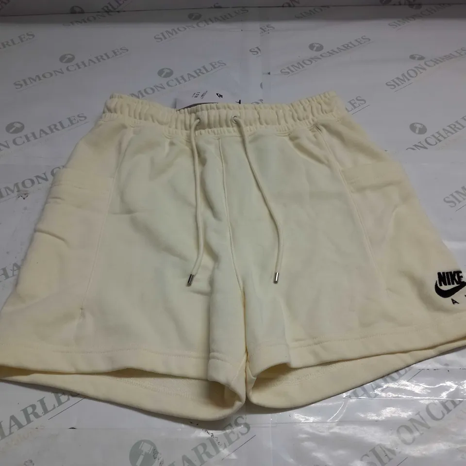 WOMENS NIKE AIR FLEECE SHORTS SIZE S