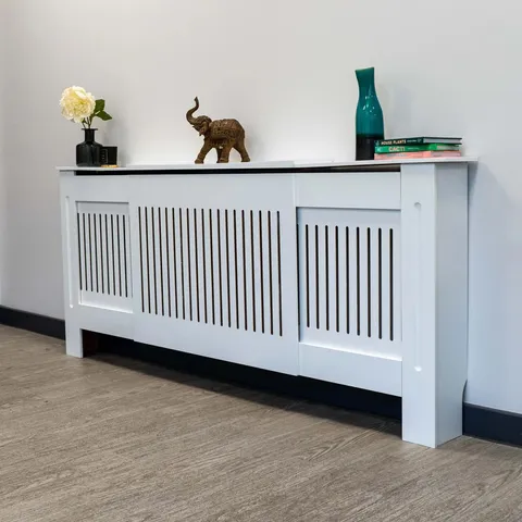BOXED MALAKI ADJUSTABLE RADIATOR COVER
