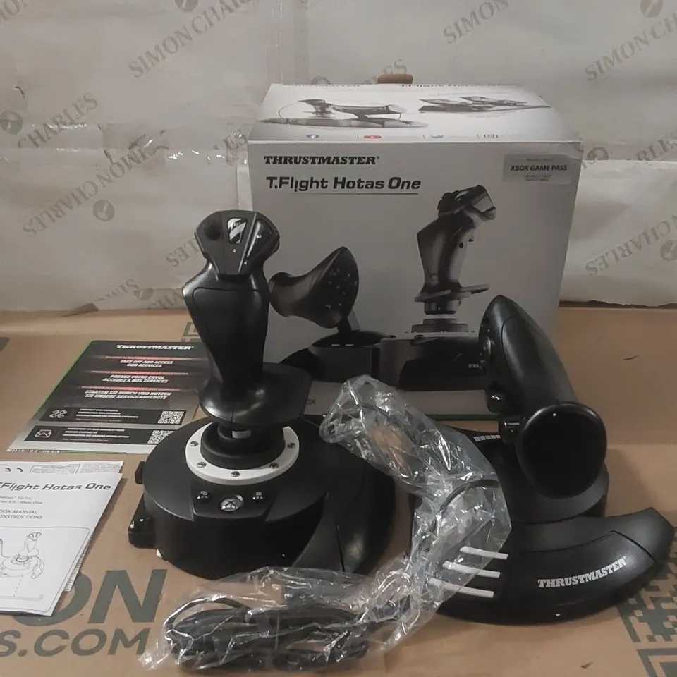 THRUSTMASTER T.FLIGHT HOTAS ONE HANDS ON THROTTLE AND STICK FOR FLIGHT SIMULATOR