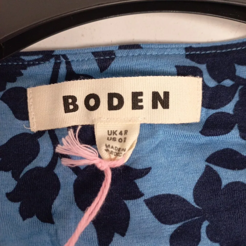 BODEN WOMEN’S DRESS – BLUE FLORAL MAXI, UK4R