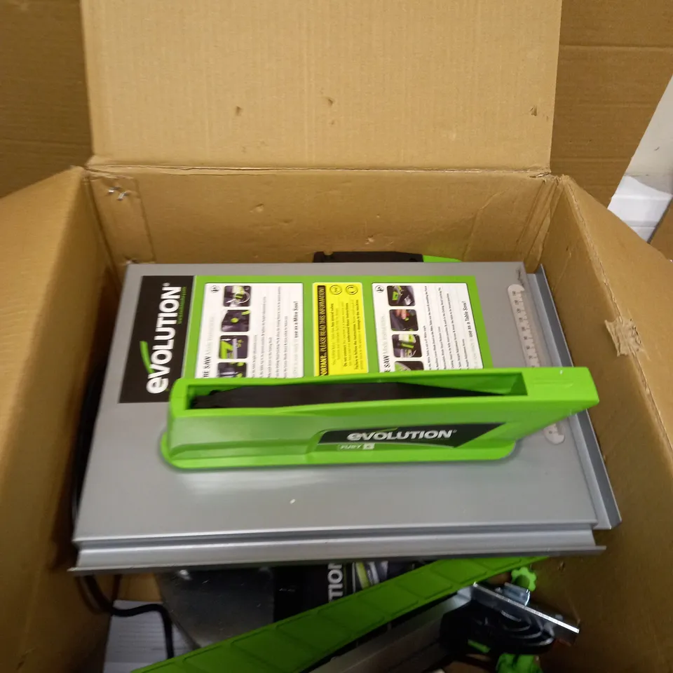 EVOLUTION MULTIPURPOSE MITRE/TABLE SAW