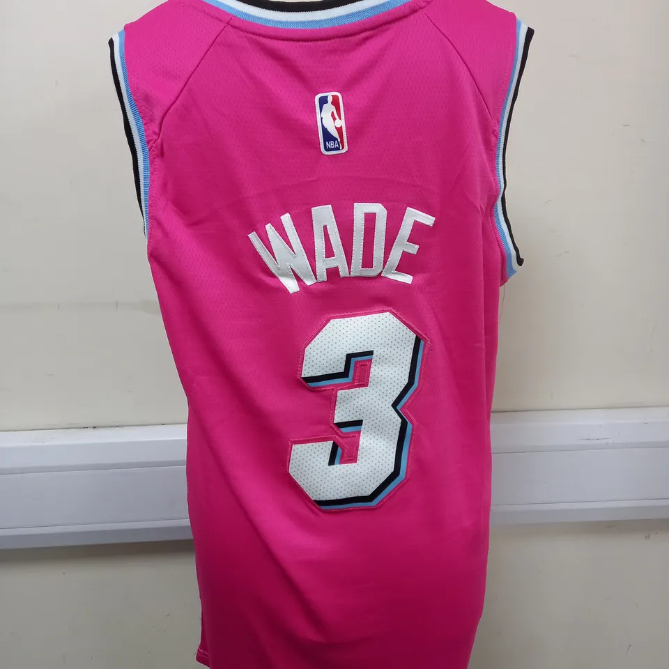 MIAMI BASKETBALL JERSEY WITH 3 WADE ON THE BACK SIZE UNSPECIFIED