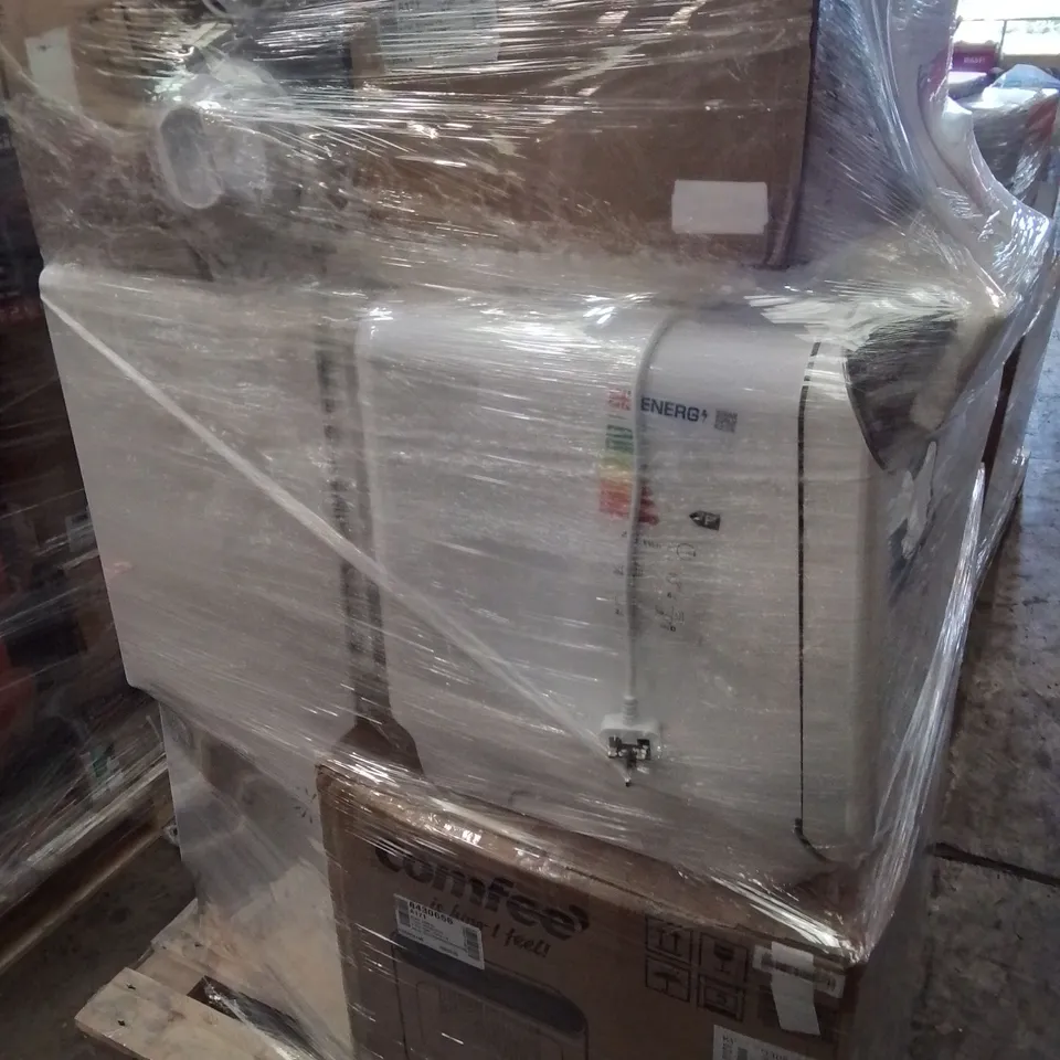 PALLET OF APPROXIMATELY 15 UNPROCESSED RAW RETURN HOUSEHOLD AND ELECTRICAL GOODS TO INCLUDE;