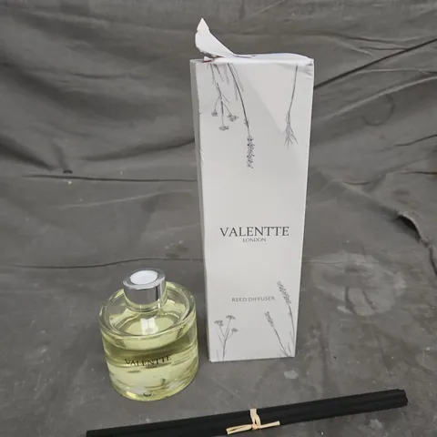 VALENTTE LONDON REED DIFFUSER - WHITE NEROLI AND LEMON 