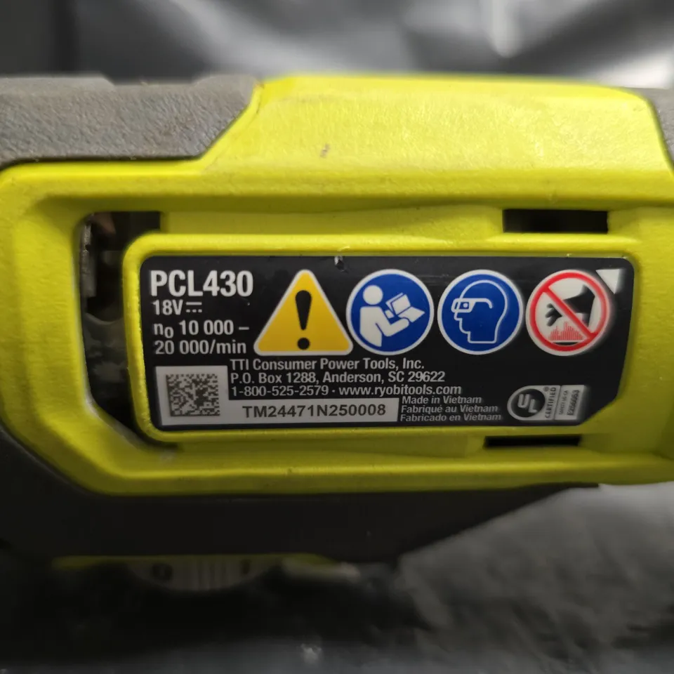 RYOBI PCL430 18V CORDLESS DRILL/DRIVER 