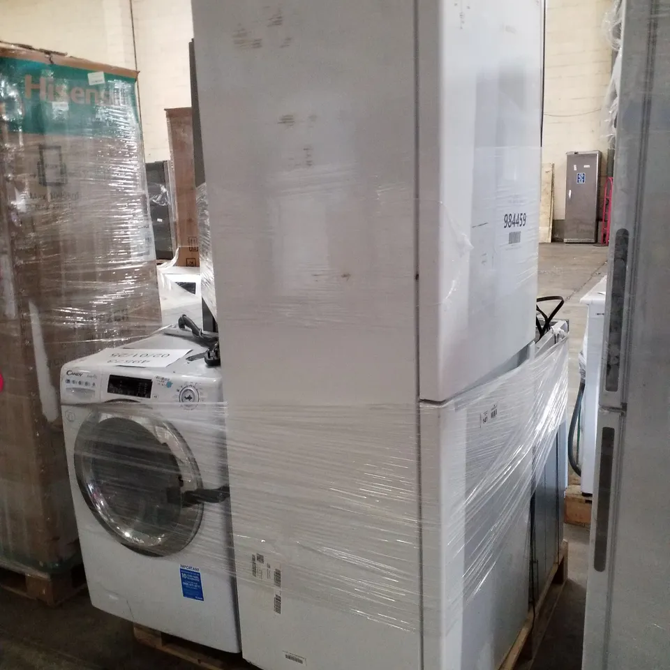 PALLET OF APPROXIMATELY 4 UNPROCESSED RAW RETURN WHITE GOODS TO INCLUDE