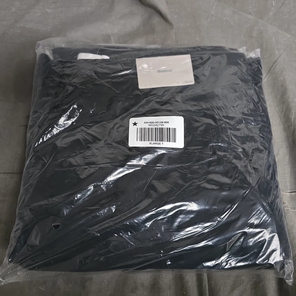 BAGGED HOLLISTER BOOTCUT JOGGERS IN BLACK XLARGE TALL