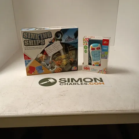 APPROXIMATELY 15 ASSORTED TOYS & GAMES PRODUCTS TO INCLUDE Assorted children's toys & games – boxed lot including Sinking Ships board game and kids' remote control toy