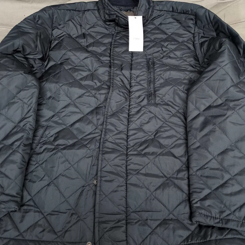 FRENCH CONNECTION ZIP JACKET IN MARINE - MEDIUM