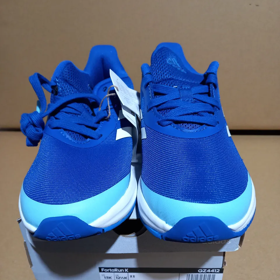 ADIDAS KIDS GZ4412 FORTARUN SPORT RUNNING SHOES - SIZE 12.5K