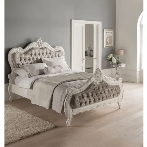 BRAND NEW BOXED HOMES DIRECT 365 FRENCH STYLE ASW KING SIZE BEDFRAME (4 BOXES)