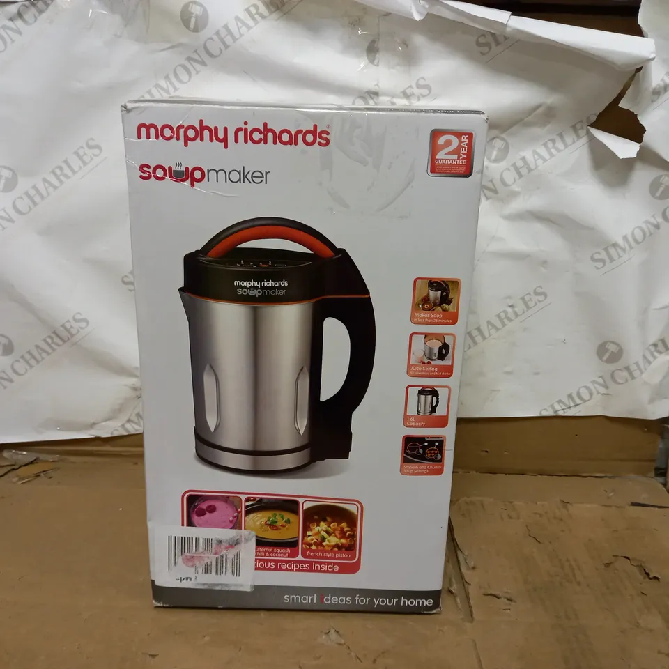 MORPHY RICHARDS SOUP MAKER 