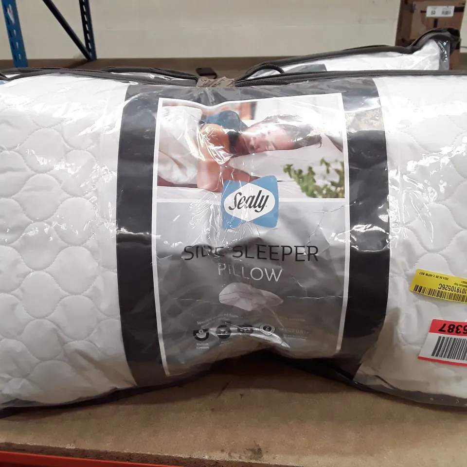 SEALY SIDE SLEEPER FIBRE MEDIUM SUPPORT PILLOW (SET OF 2)