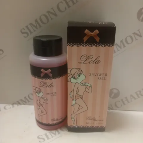 BOX OF 8 BOXED GIRLS MOVES LOLA SHOWER GELS - 8 X 400ML