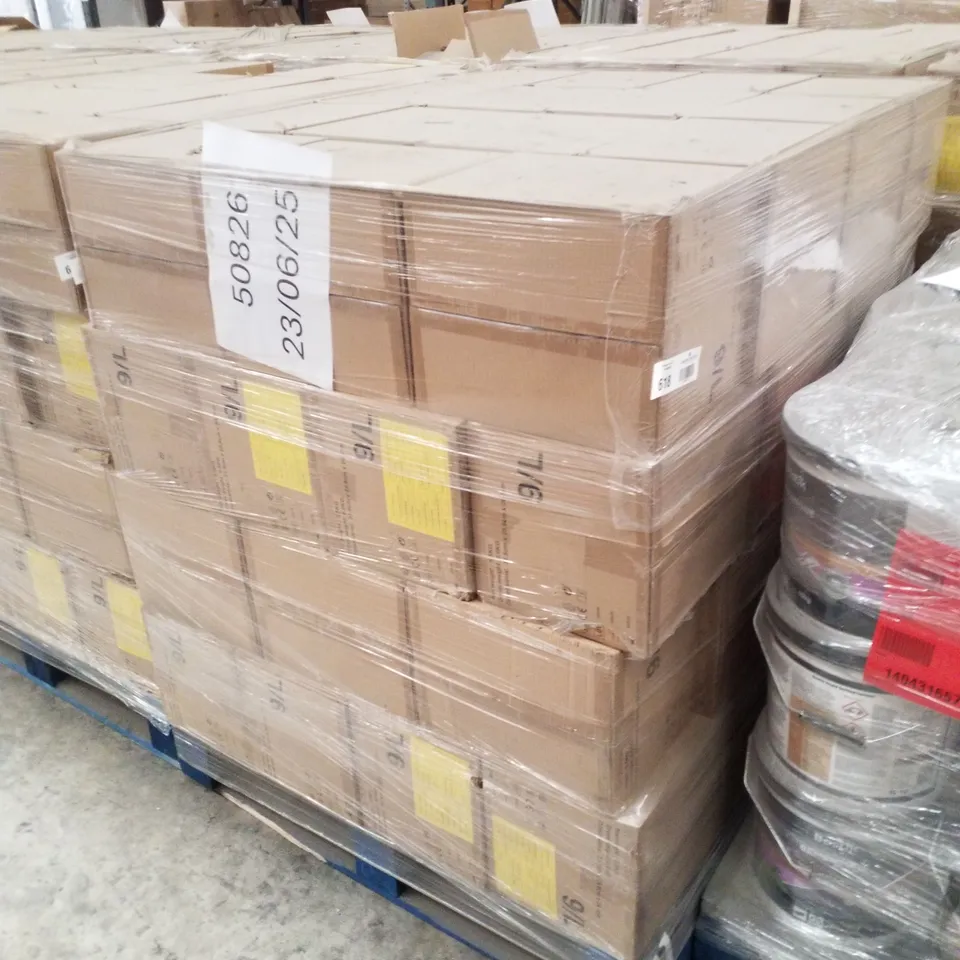 PALLET CONTAINING APPROXIMATELY 600 INTCO VINYL GLOVES 100PK LARGE