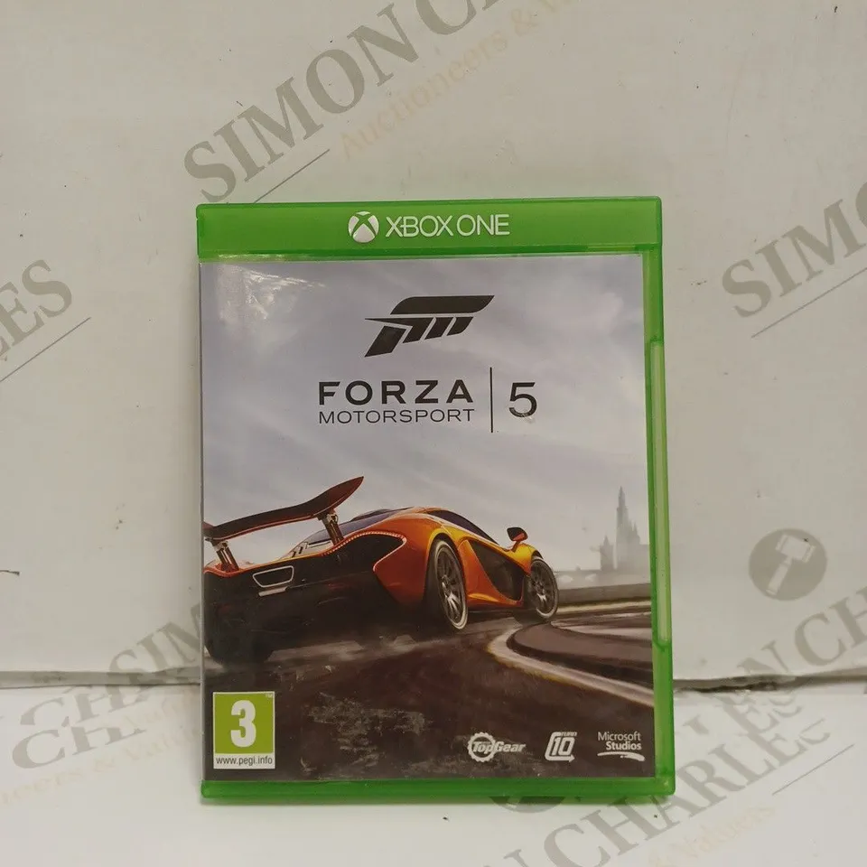 XBOX ONE FORZA MOTORSPORT 5. 