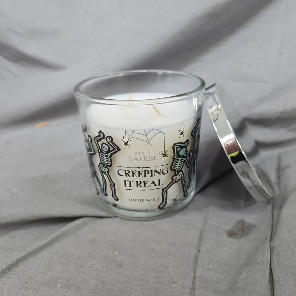 SCENTS OF SALEM CREEPING IT REAL SCENTED CANDLE (350G)
