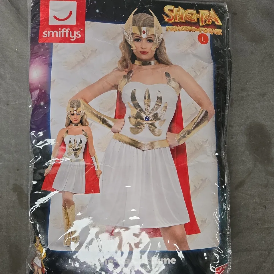 SMIFFYS SHE-RA PRINCESS OF POWER COSTUME - SIZE LARGE