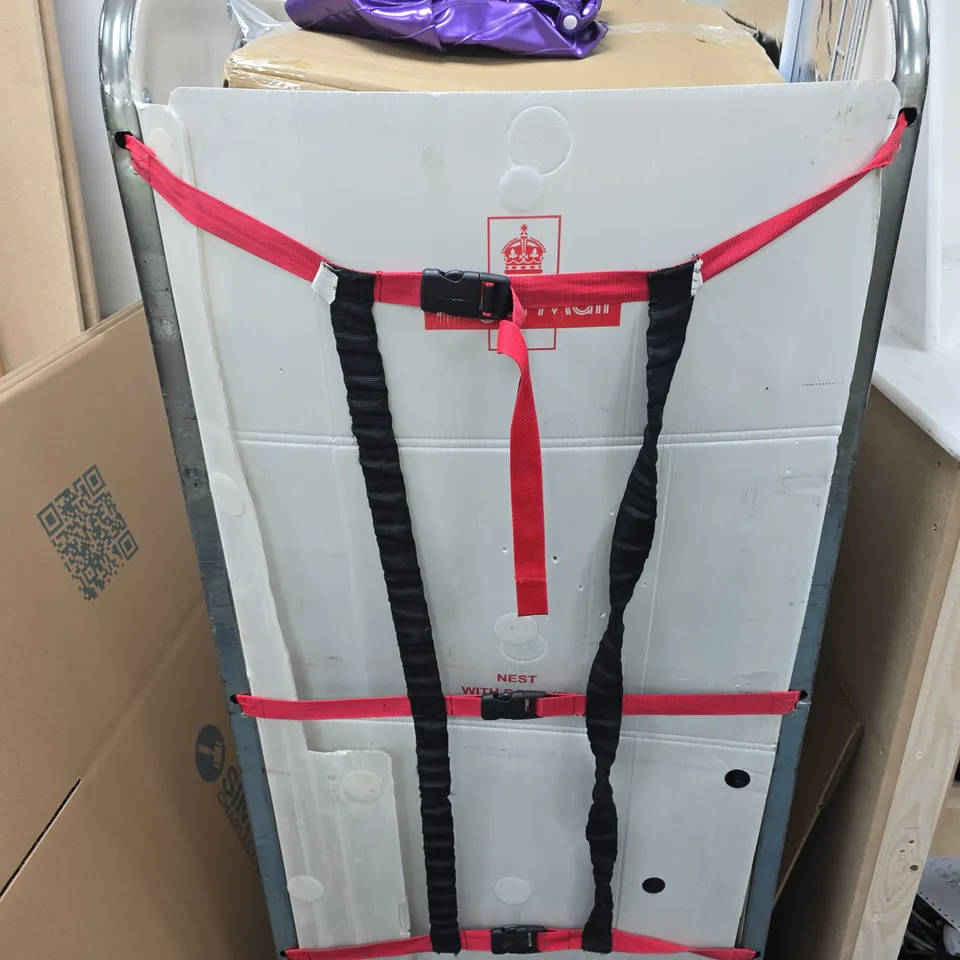 CAGE OF APPROXIMATELY 15 ASSORTED ITEMS TO INCLUDE: ASSORTED WALLPAPER ROLLS