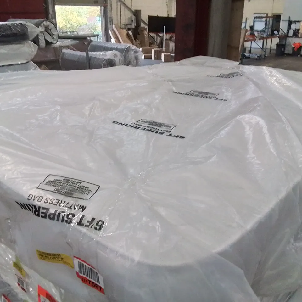 QUALITY BAGGED 7 LAYER MEMORY FOAM COMFORT HYBRID BONNELL SPRUNG SMALL DOUBLE MATTRESS