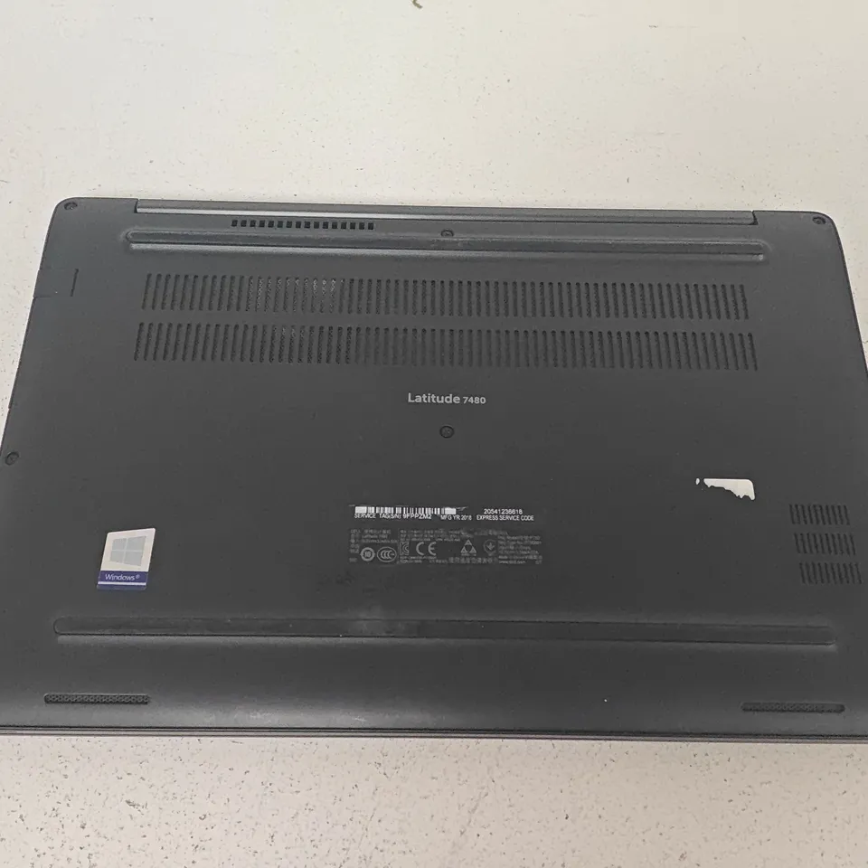 UNBOXED DELL LATITUDE 7480 INTEL I-7 7TH GEN LAPTOP IN BLACK - P73G