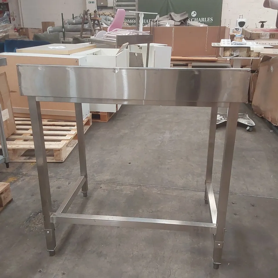 ADEXA COMMERCIAL STAINLESS STEEL WORKTOP