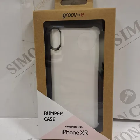 approximately 10 GROOV-E IPHONE XR TPU EDGE BLACK PHONE BUMPER CASES