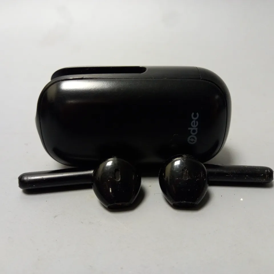 BOXED ODEC TRUE WIRELESS EARBUDS IN BLACK