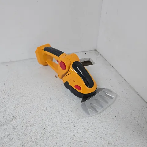 YELLOW PLASTIC TOY POWER SAW
