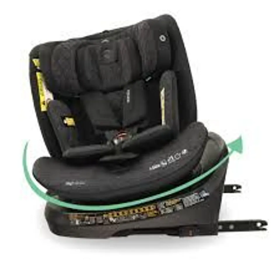 MY BABIIE SPIN TOP TETHER I-SIZE CAR SEAT - BLACK MELANGE - COLLECTION ONLY  RRP £119.99