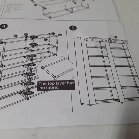BOXED XG12 SHOE RACK