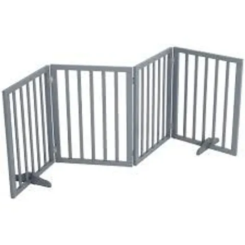 BOXED FOLDABLE FREESTANDING 4 PANEL PET GATE
