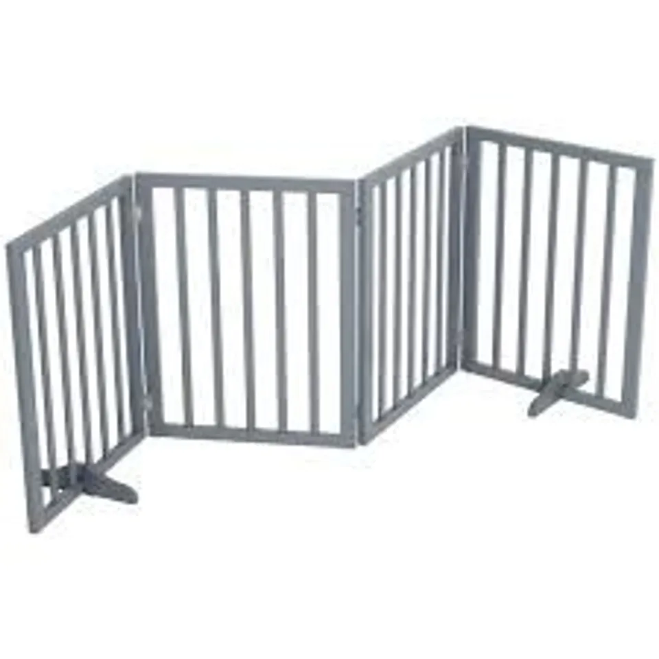 BOXED FOLDABLE FREESTANDING 4 PANEL PET GATE