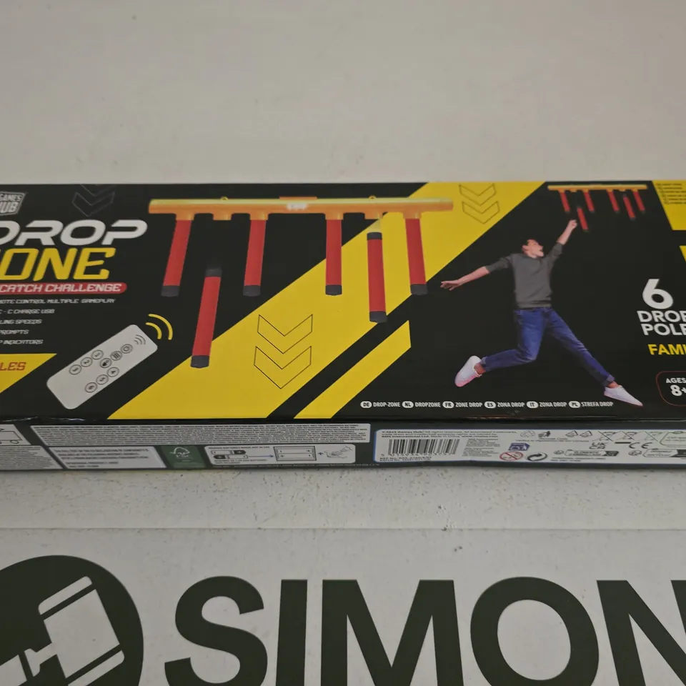 DROP ZONE FAMILY GAME – 6 DROP POLES, BOXED
