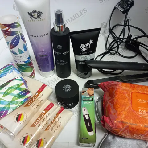 ASSORTED COSMETICS AND GHD GOLD STRAIGHTENERS APPROX. 20 ITEMS
