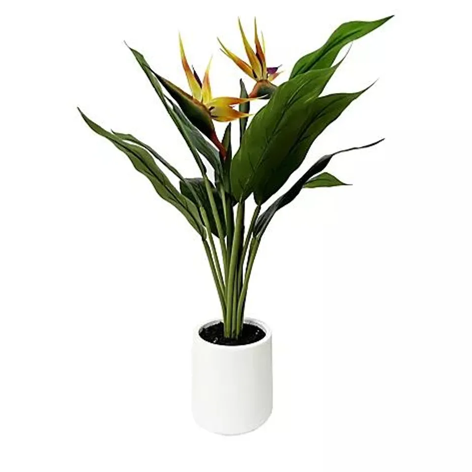 GARDEN STORIES ARTIFICIAL BIRD OF PARADISE PRE-LIT PLANT BOXED