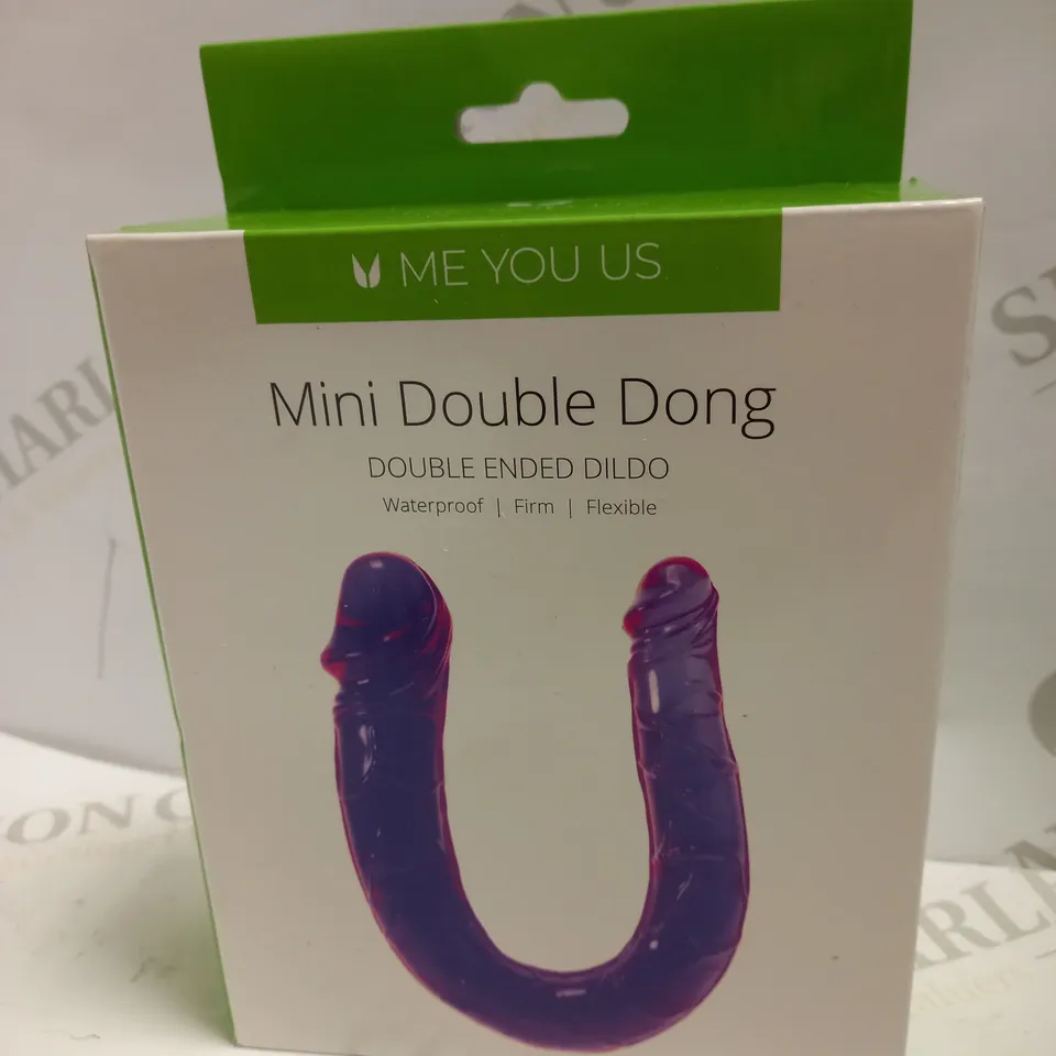 ME YOU US MINI DOUBLE DONG DOUBLE ENDED DILDO 12IN
