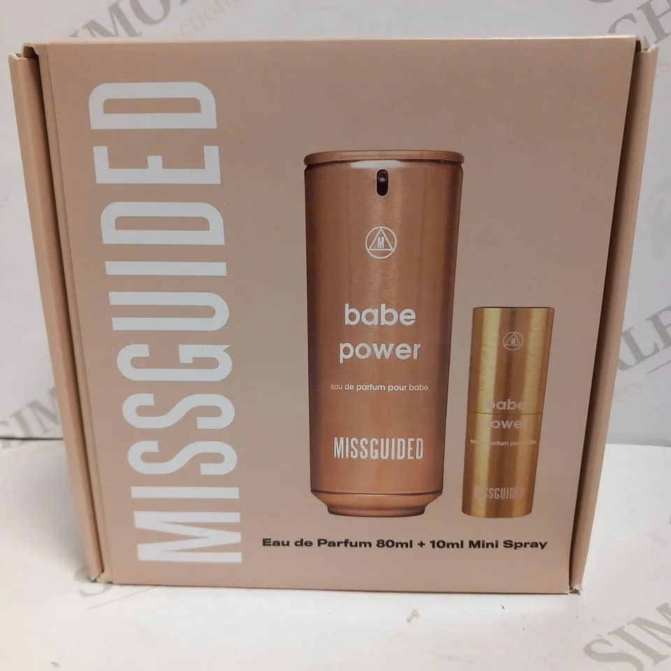 BOXED MISSGUIDED EAU DE PARFUM GIFT SET