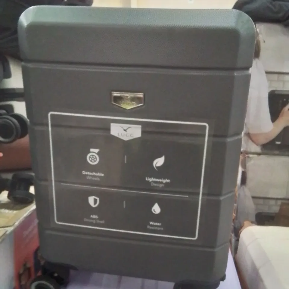 SMALL CABIN CASE GREY & BLACK