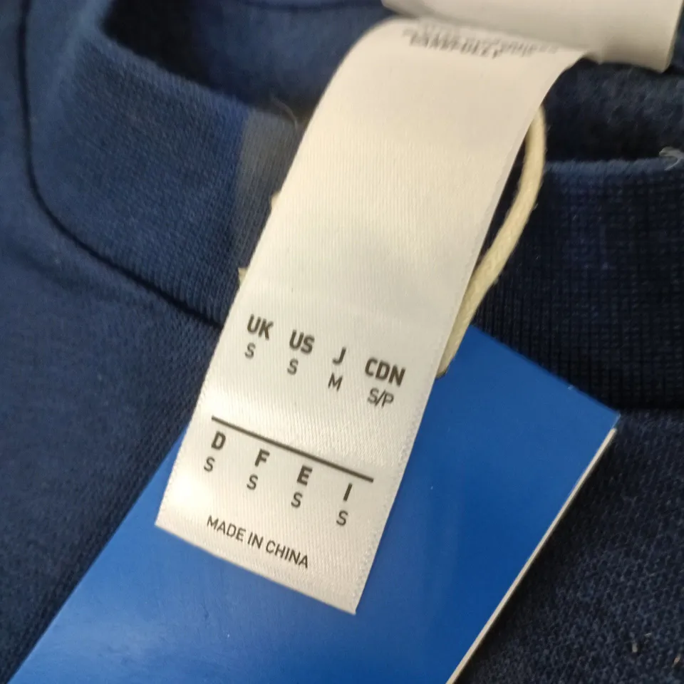 ADIDAS OASIS OVERSIZED CREW SWEATSHIRT – NAVY, UK S