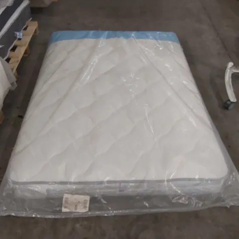 QUALITY BAGGED DOUBLE 135cm AIRSPRUNG LUXURY QUILTED MEDIUM MATTRESS