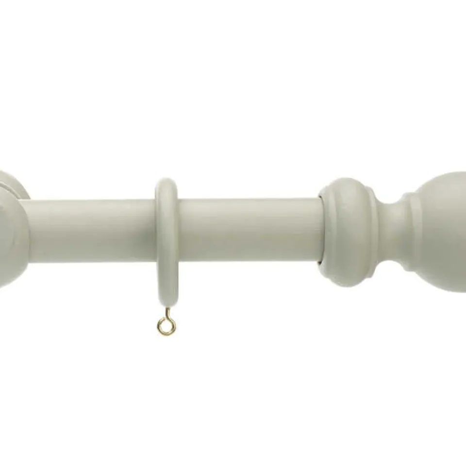 BRAND NEW BOXED HONISTER 28mm POLE SET FRENCH GREY 200cm // SKU: HN28FG/200