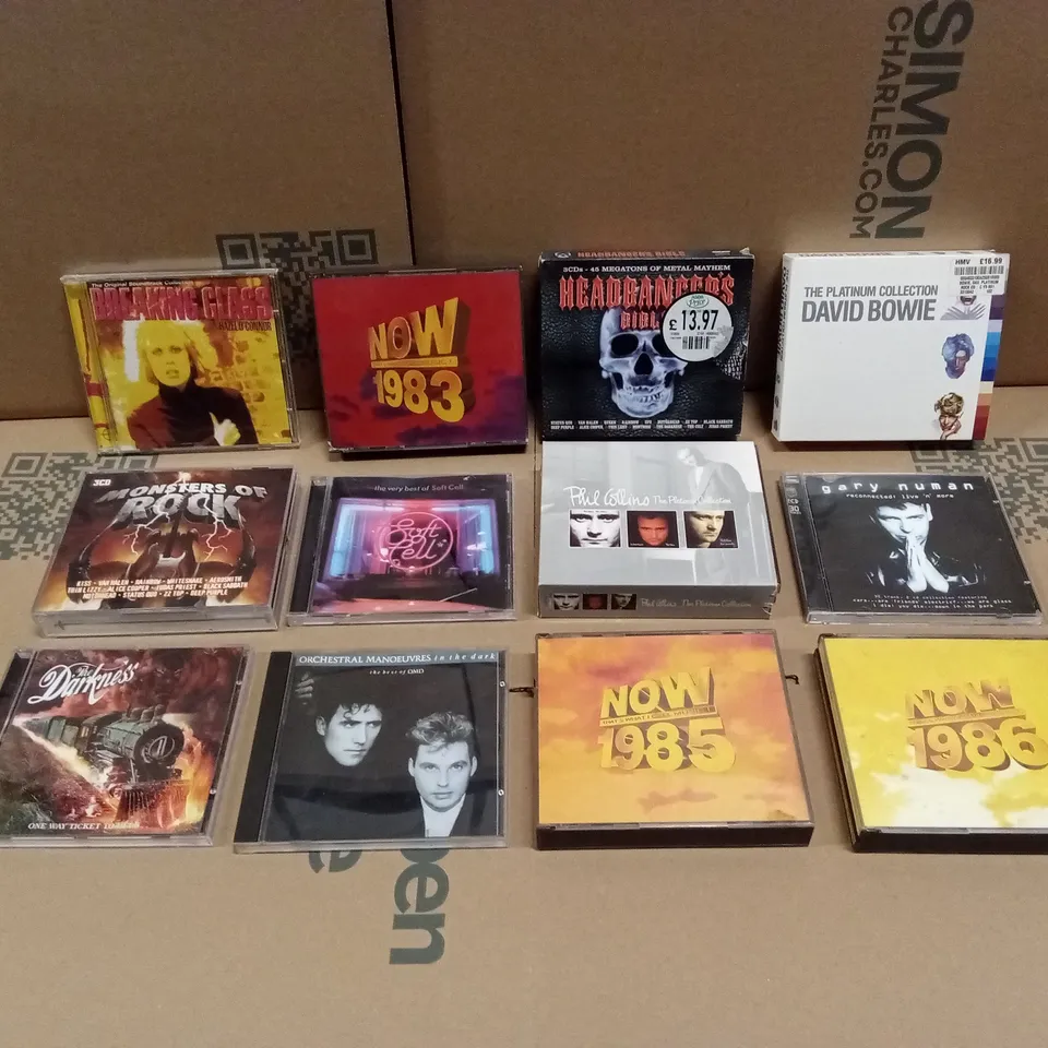 BOX TO CONTAIN A LARGE QUANTITY OF MUSIC CDs