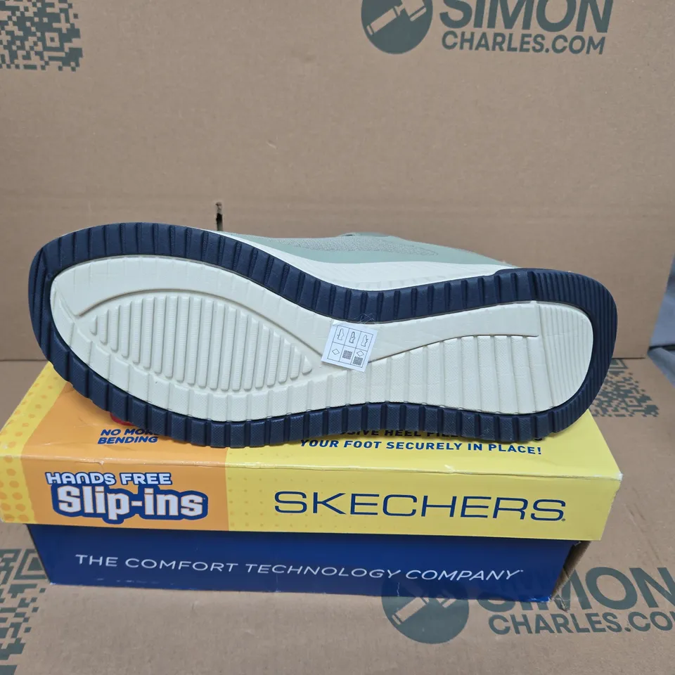 SKECHERS MEN'S BOBS SQUAD 4 SLIP-INS TRAINER size 13