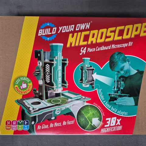 BUILD YOUR OWN MICROSCOPE